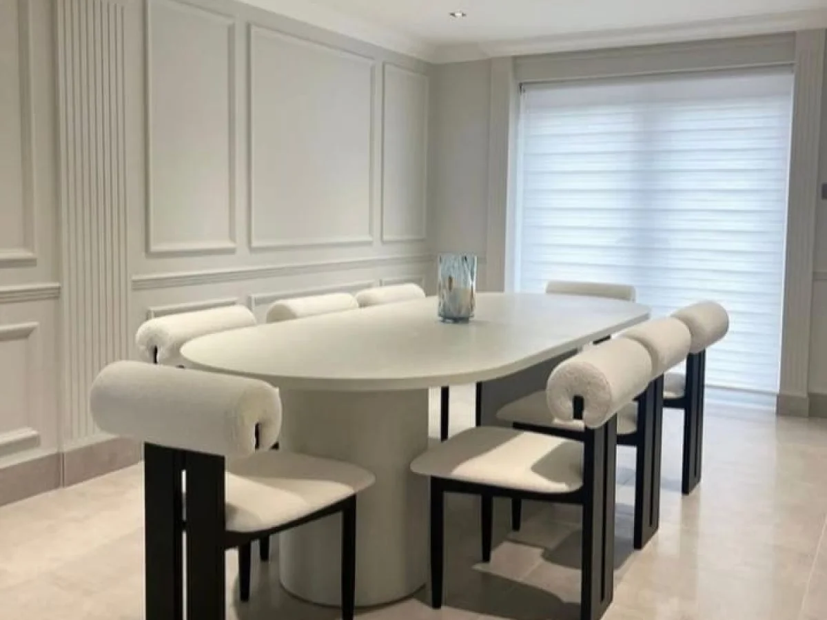 Seychelles Luxury 8-Piece Dining Chairs