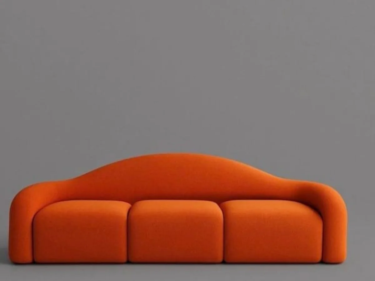 Cassidy Curved Back 3-Seater Couch