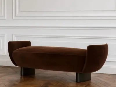 Widows Curve Ottoman