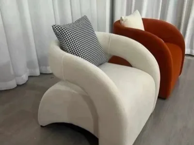 Valentina Curve Occasional Chair